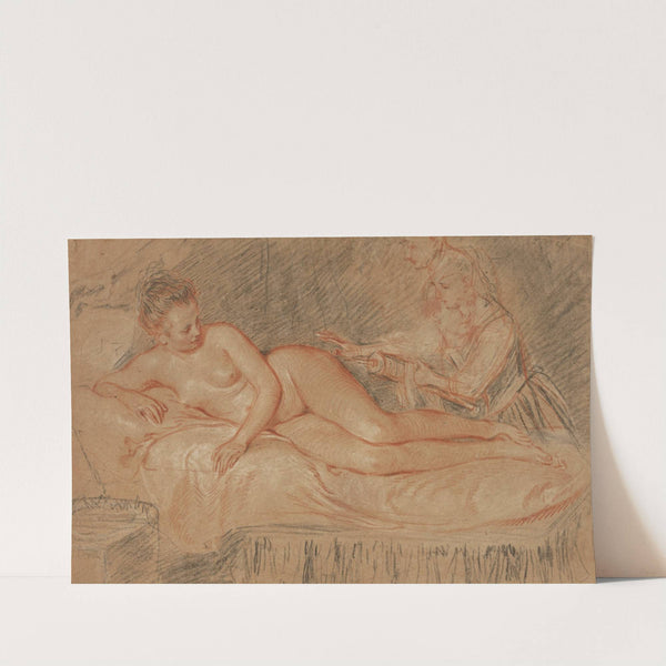 The Remedy by Jean-Antoine Watteau
