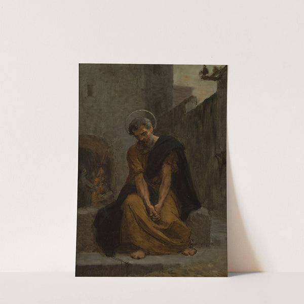 The repentance of Saint Peter by Jean André Rixens