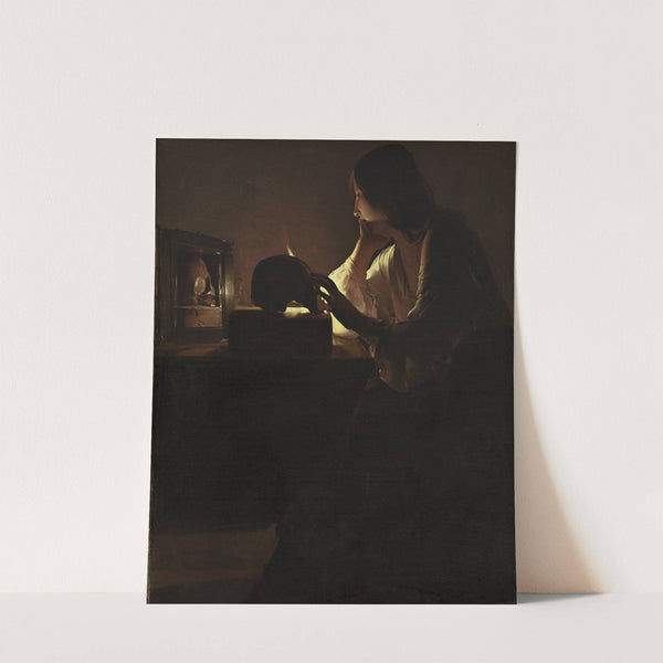 The Repentant Magdalen by Georges de La Tour