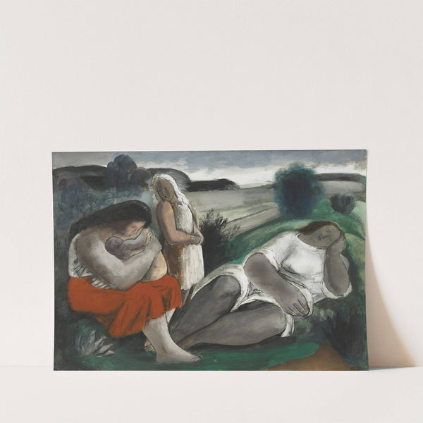 The Repose by Bernard Meninsky