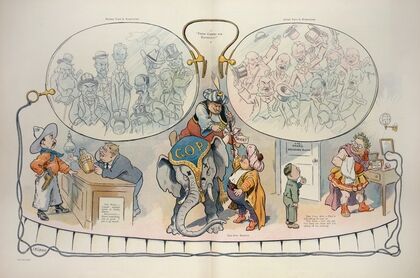 The Republican convention (1908)