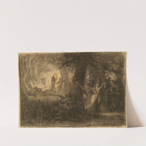 The Rescue of the Daughters of Daniel Boone and Richard Callaway by Jean-François Millet