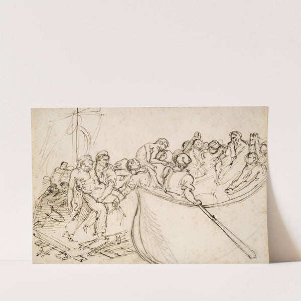 The Rescue of the Survivors of the Raft of the Medusa by Théodore Géricault