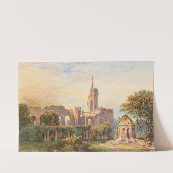 The Residence at Lucknow by Nicholas Chevalier