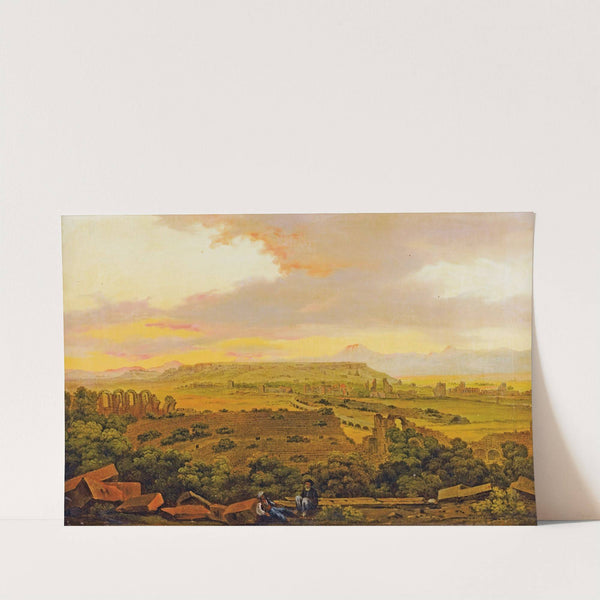 The Rest Near The Ruins Of A Theater by Carl Friedrich Heinrich Werner