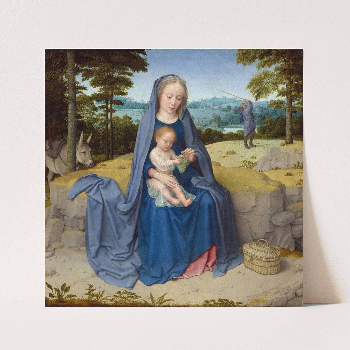 The Rest on the Flight into Egypt by Workshop of Gerard David