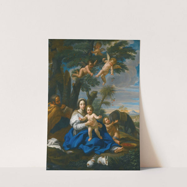 The Rest On The Flight Into Egypt by Giovanni Maria Morandi