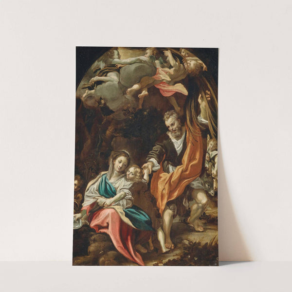 The Rest on the Flight into Egypt by Domenico Fetti