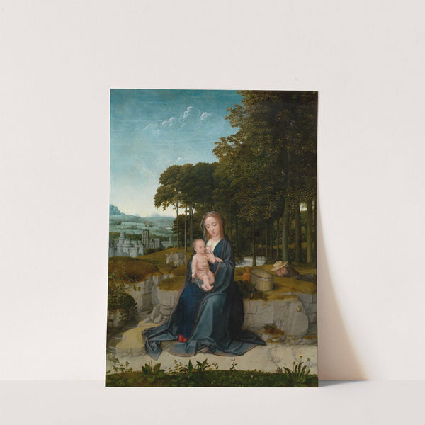 The Rest on the Flight into Egypt by Gerard David