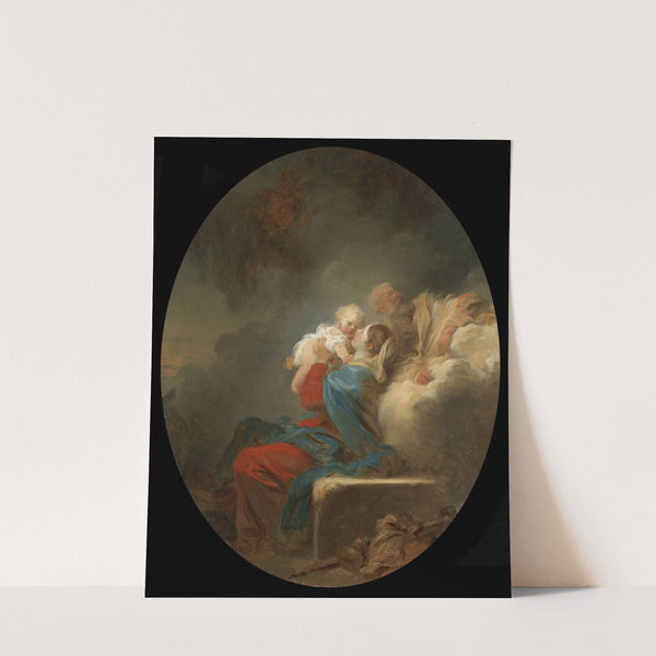 The Rest on the Flight into Egypt by Jean-Honoré Fragonard