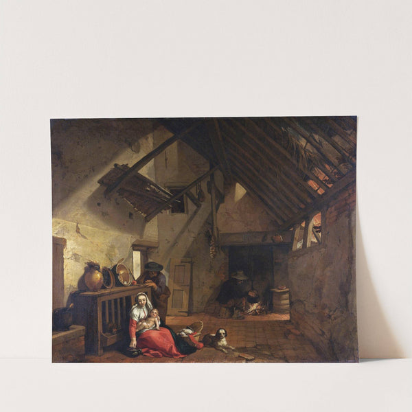 The Rest on the Flight into Egypt by Abraham Bloemaert