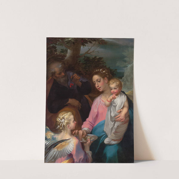 The Rest on the Flight into Egypt, known as the Madonna della Pappa (ca. 1599) by Francesco Vanni