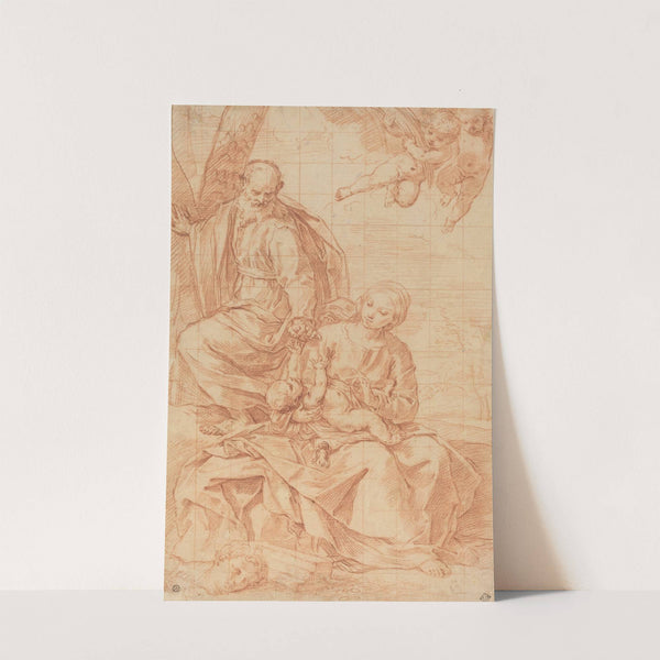 The Rest on the Flight into Egypt, or The Miracle of the Palm Tree by Simone Cantarini