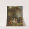 The Rest on the Hunt by François Boucher