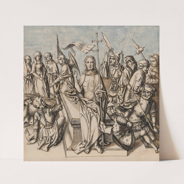 The resurrection of Christ by Circle Of Hans Holbein The Elder