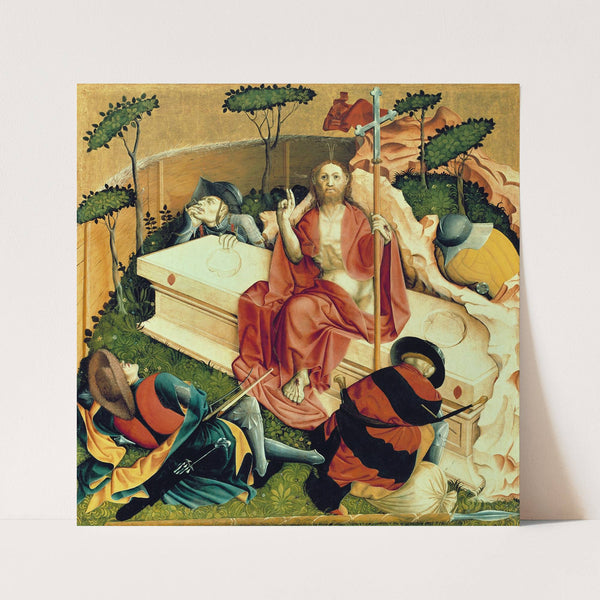 The Resurrection of Jesus Christ (1437) by Hans Multscher