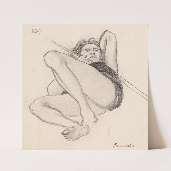 The Resurrection – Study of Sleeping Soldier; The Backgammon Players – Sketch by Sir Edward Coley Burne-Jones