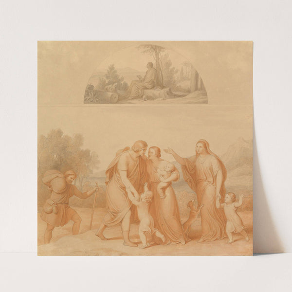 The Return (late 18th–19th century) by Johannes Riepenhausen