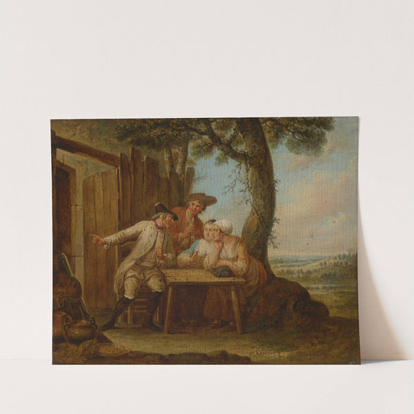 The Return (1771) by Louis Joseph Watteau