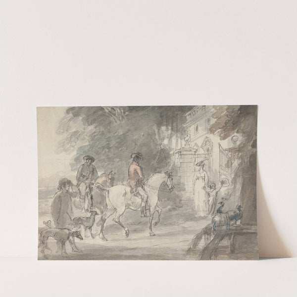 The Return from Coursing by William Hamilton