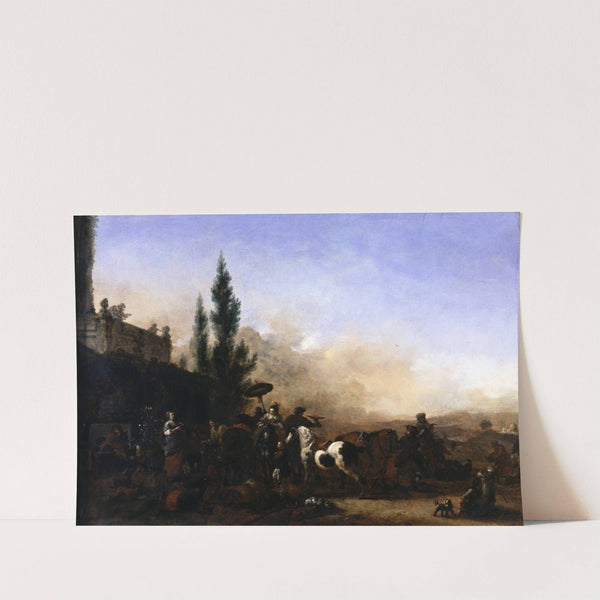 The Return from Hawking by Philips Wouwerman