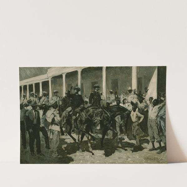 The Return of Gomez to Havana (1899) by Frederic Remington