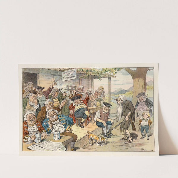 The return of Rip Van Winkle by John Samuel Pughe