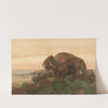 The Return Of The Buffalo Herd by Charles Maurice Detmold
