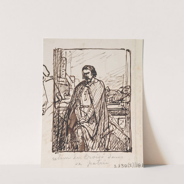 The Return of the Crusader to his Homeland by Nicaise De Keyser