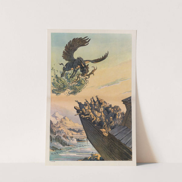 The return of the dove to the ark by Udo Keppler