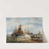 The return of the fishermen by François Musin