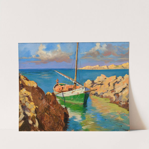 The Return of the Fishing Boat (1907) by Llewelyn Lloyd