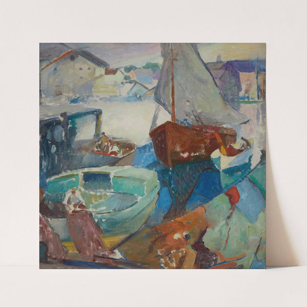 The Return of the Fishing Boat by Hugh Henry Breckenridge