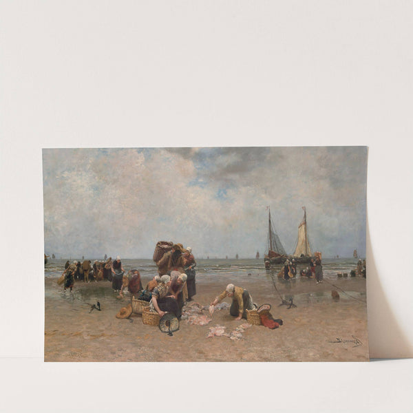 The Return Of The Fishing Fleet by Bernardus Johannes Blommers