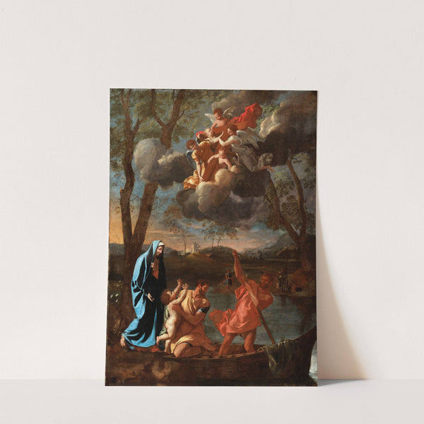 The Return of the Holy Family to Nazareth by Nicolas Poussin