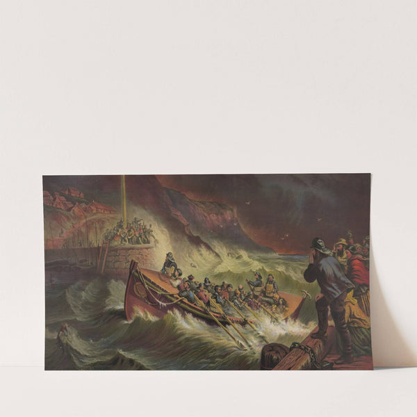 The return, or saved from the wreck (1872) by Armstrong & Co