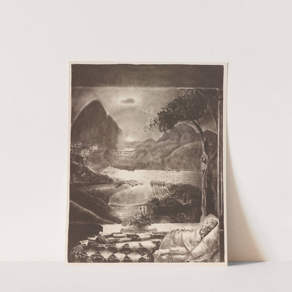 The Return To Life (from H. G. Wells’ series 'Men Like Gods') by George Wesley Bellows