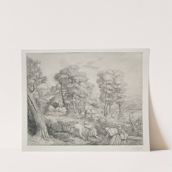 The Return to the Farm (Le Retour à la Ferme) (c. 1857–1911) by Alphonse Legros