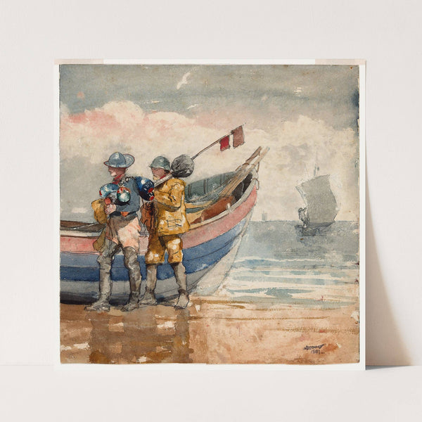 The Return, Tynemouth by Winslow Homer