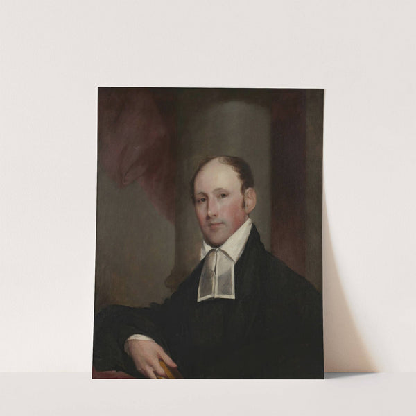 The Rev. Charles Burroughs, DD by Gilbert Stuart