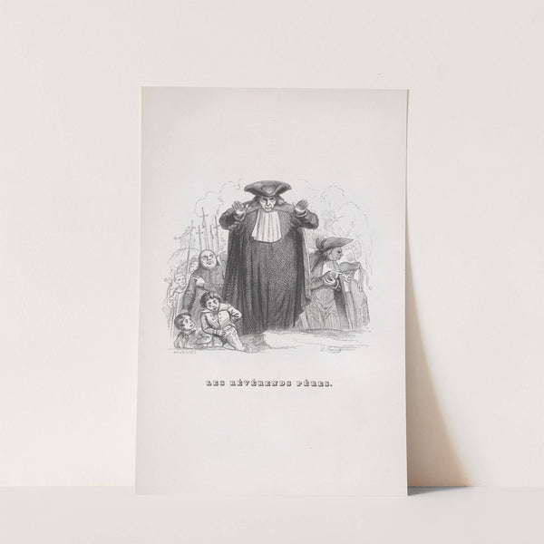 The Reverend Fathers by J. J. Grandville