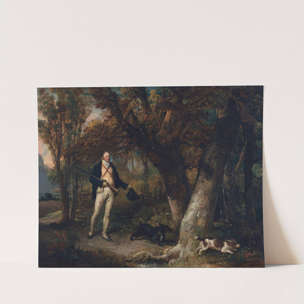 The Reverend Thomas Levett and favourite dogs, cock-shooting by James Ward