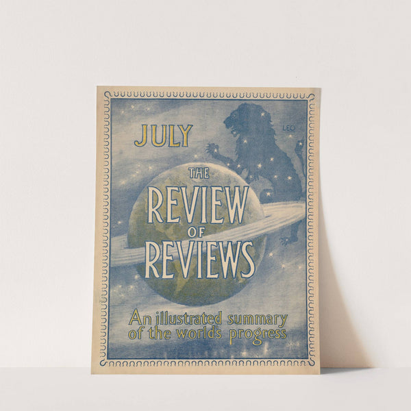 The review of reviews, July by Anonymous