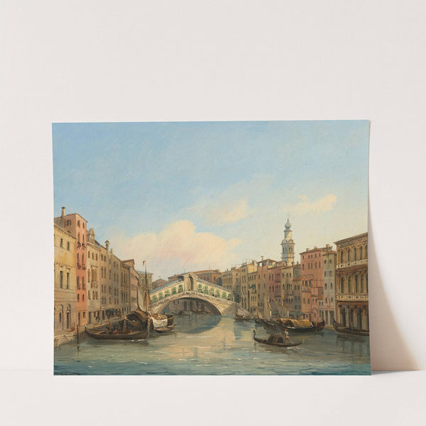 The Rialto Bridge by Carlo Grubas