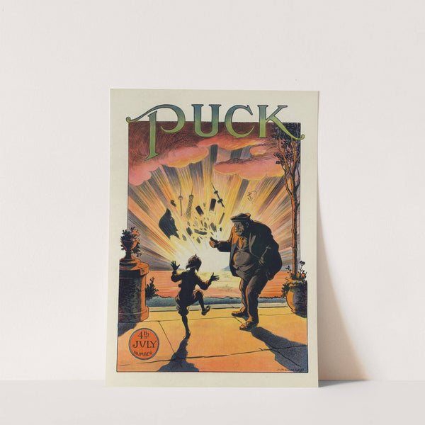 The rich child’s fourth (1911) by Louis Glackens