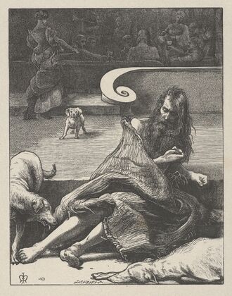 The Rich Man and Lazarus (1864)
