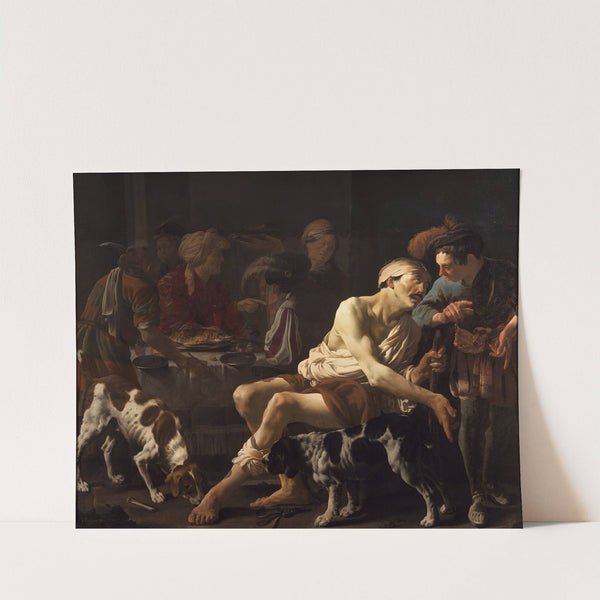 The Rich Man And The Poor Lazarus by Hendrick Ter Brugghen
