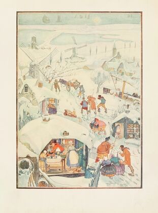 The Rich Woman and the Poor Woman; The two Farms at Christmas Eve