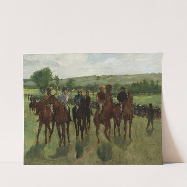 The Riders (c. 1885) by Edgar Degas