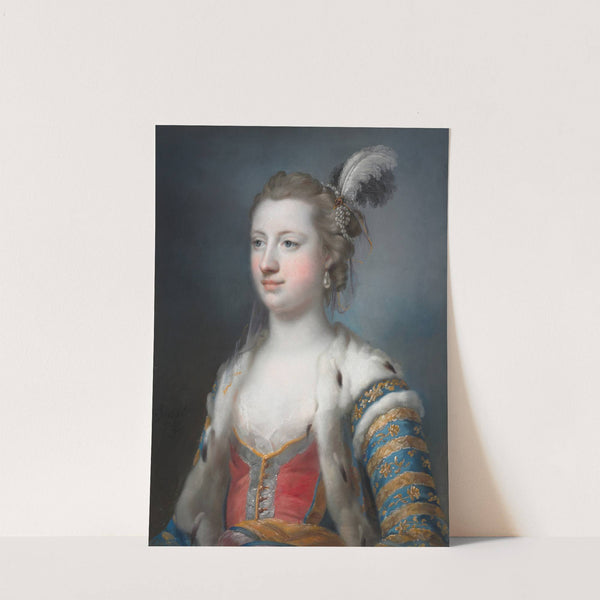 The Right Honorable Lady Mary Radcliffe (1732-1798), Wife of Francis Eyre, Esq. (1755) by Francis Cotes